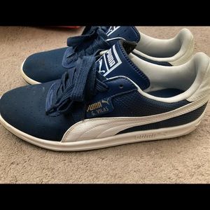 Men Puma Dark Denim and White